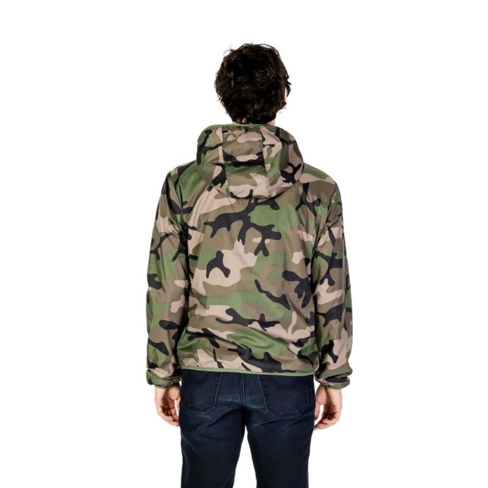 U.S. POLO ASSN. Green Polyamide Shell Men's Jacket - Picture 2 of 5